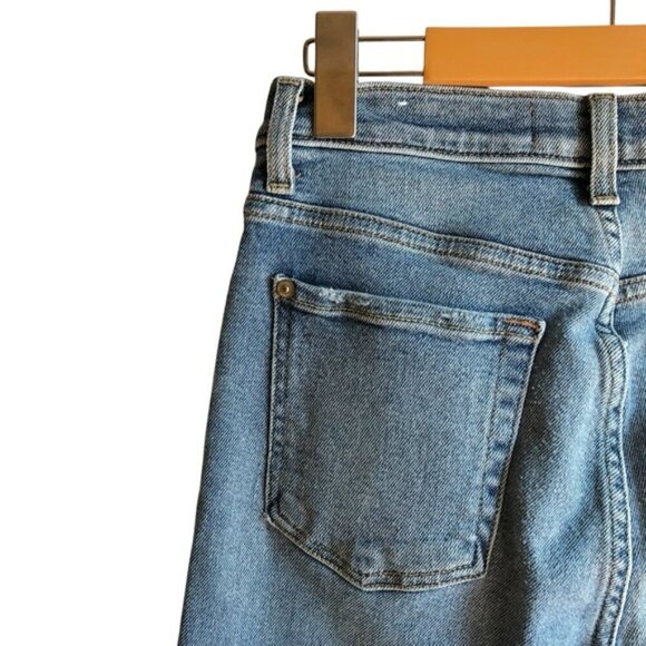 7 For All Mankind 7FAM High Waist Ankle Skinny Jeans Luxe Vintage Size 28 - Picture 10 of 14